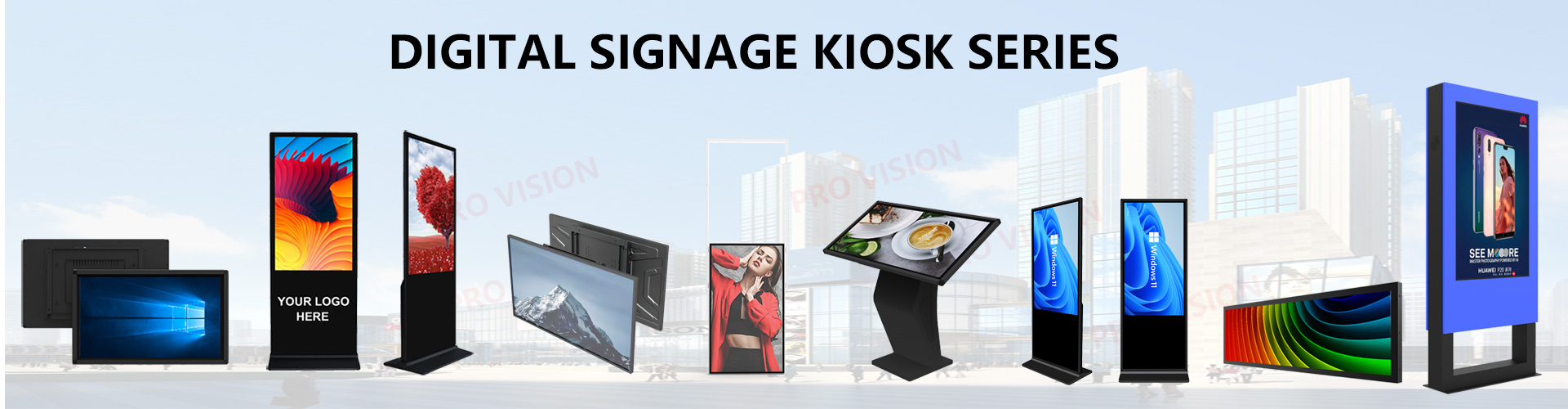 HD Android LCD Digital Signage Kiosk
