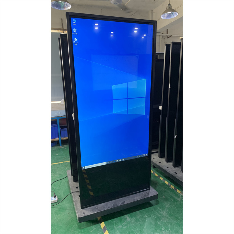 55 inch Floor stand digital signage kiosk