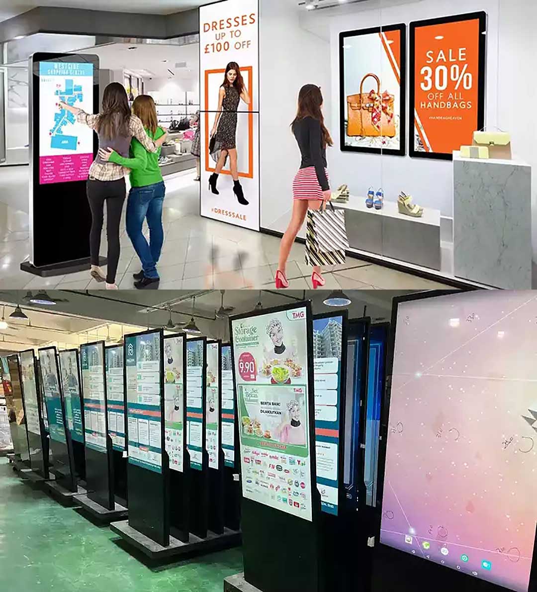 49 Inch Windows Touch Screen Kiosk With Camera
