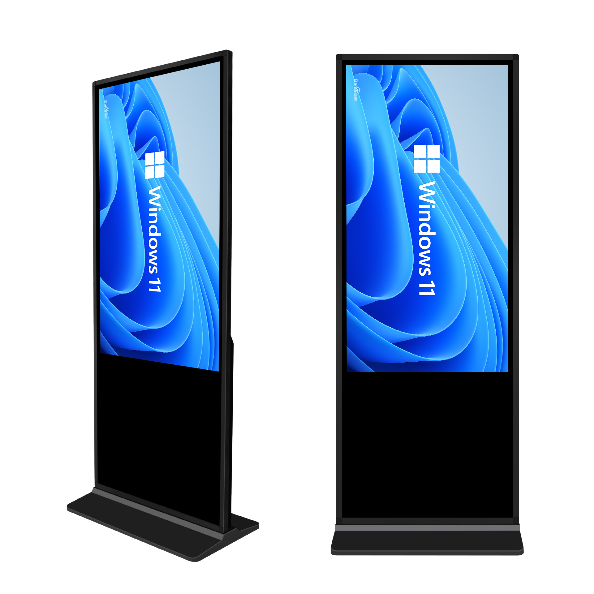 55 inch free standing touch screen kiosk
